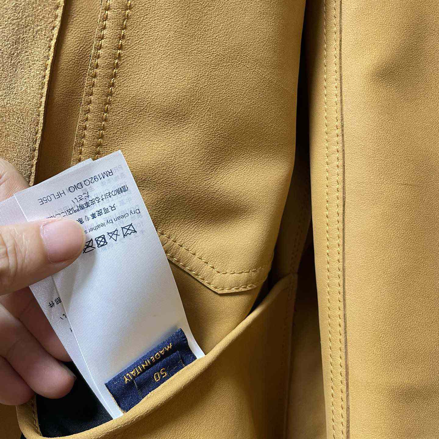 Louis Vuitton LVSE Suede Denim Jacket   1AA5LV - DopestKickz