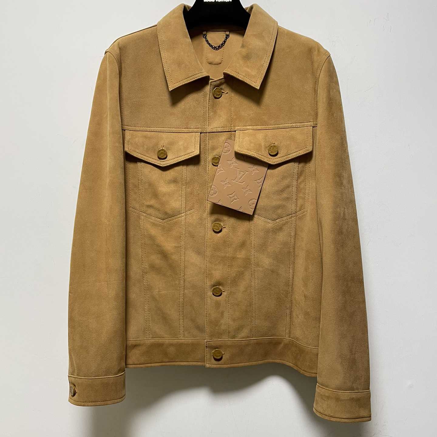 Louis Vuitton LVSE Suede Denim Jacket   1AA5LV - DopestKickz