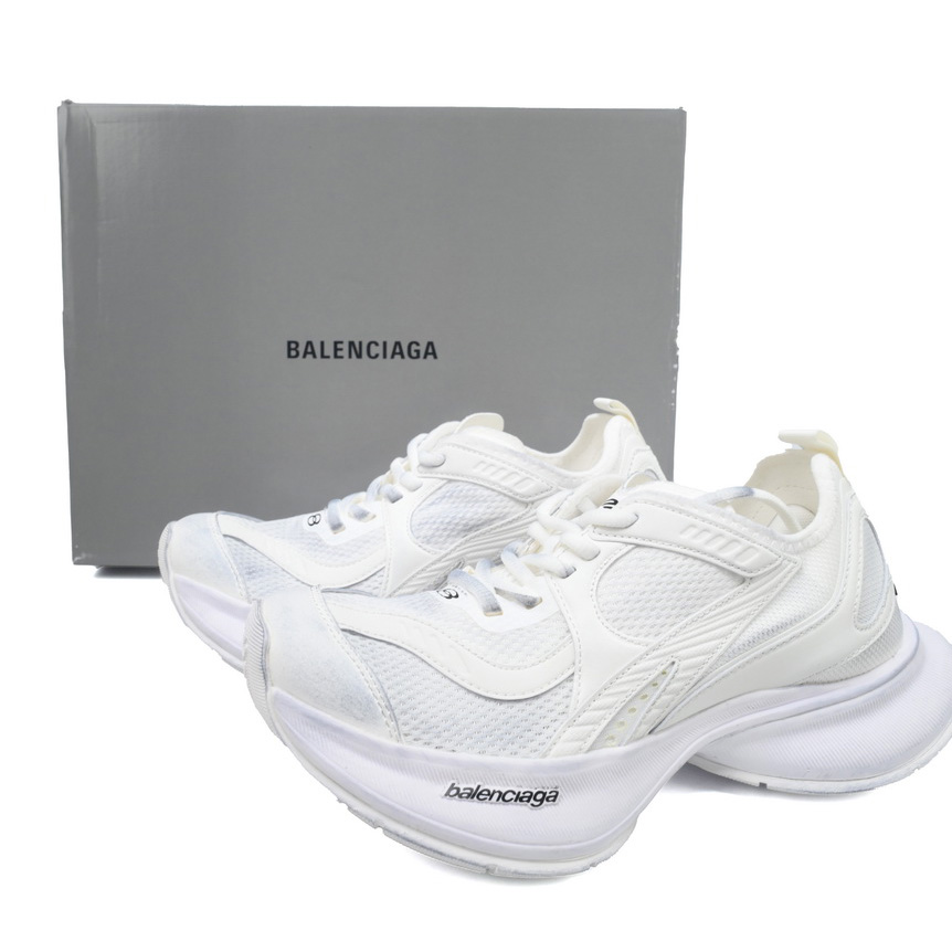 Balenciaga Circuit Sneaker In White  - DopestKickz