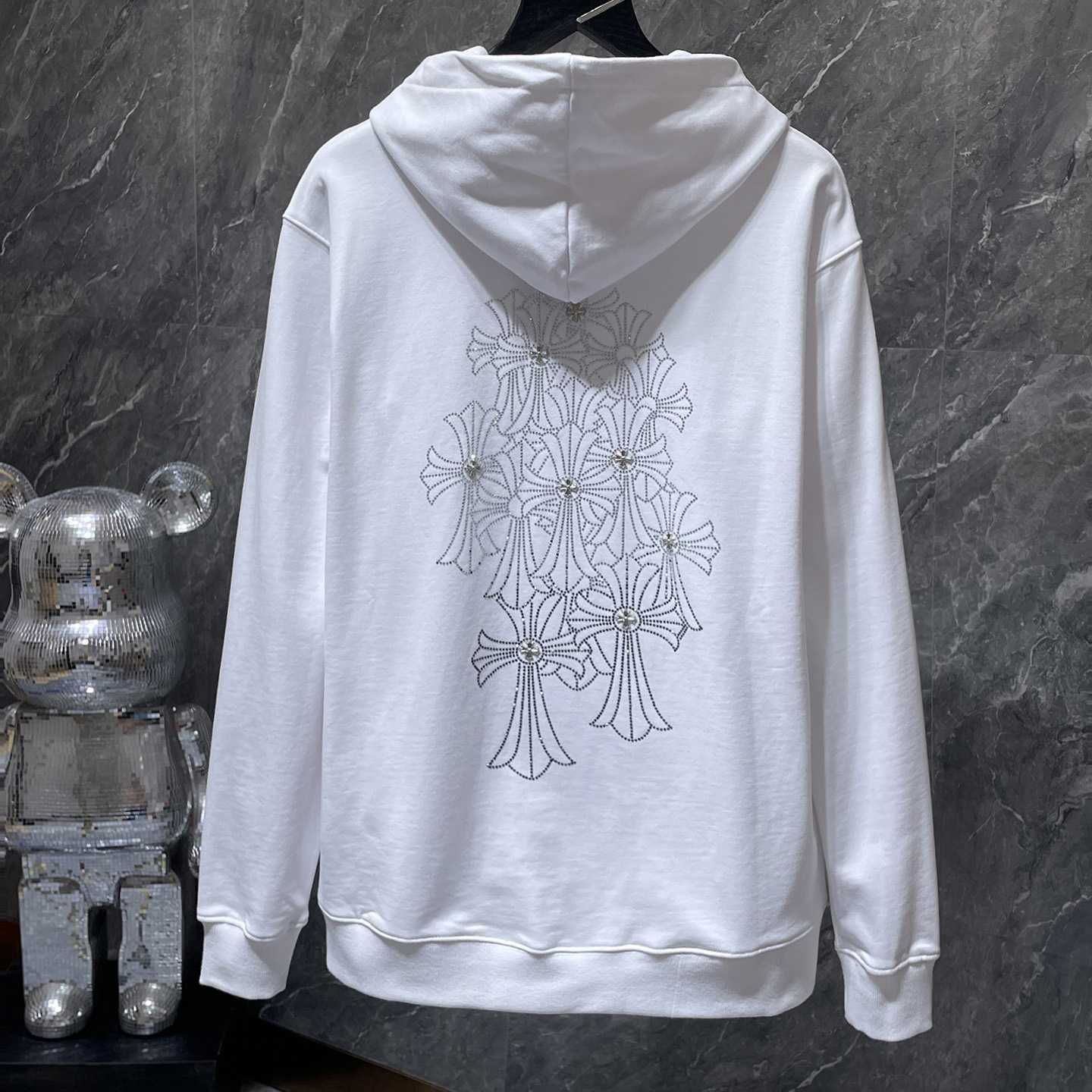 Chrome Hearts Zip Up Hoodie  - DopestKickz