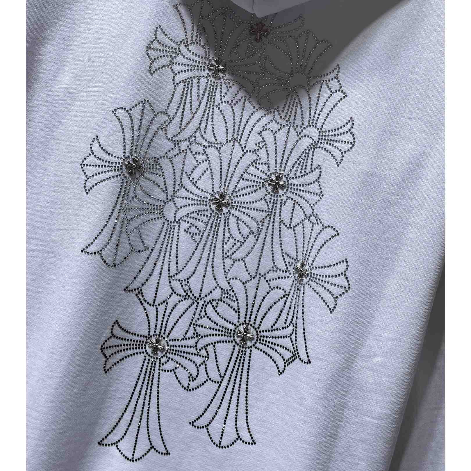 Chrome Hearts Zip Up Hoodie  - DopestKickz