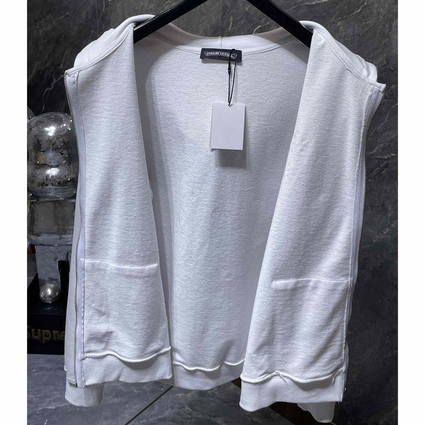 Chrome Hearts Zip Up Hoodie  - DopestKickz