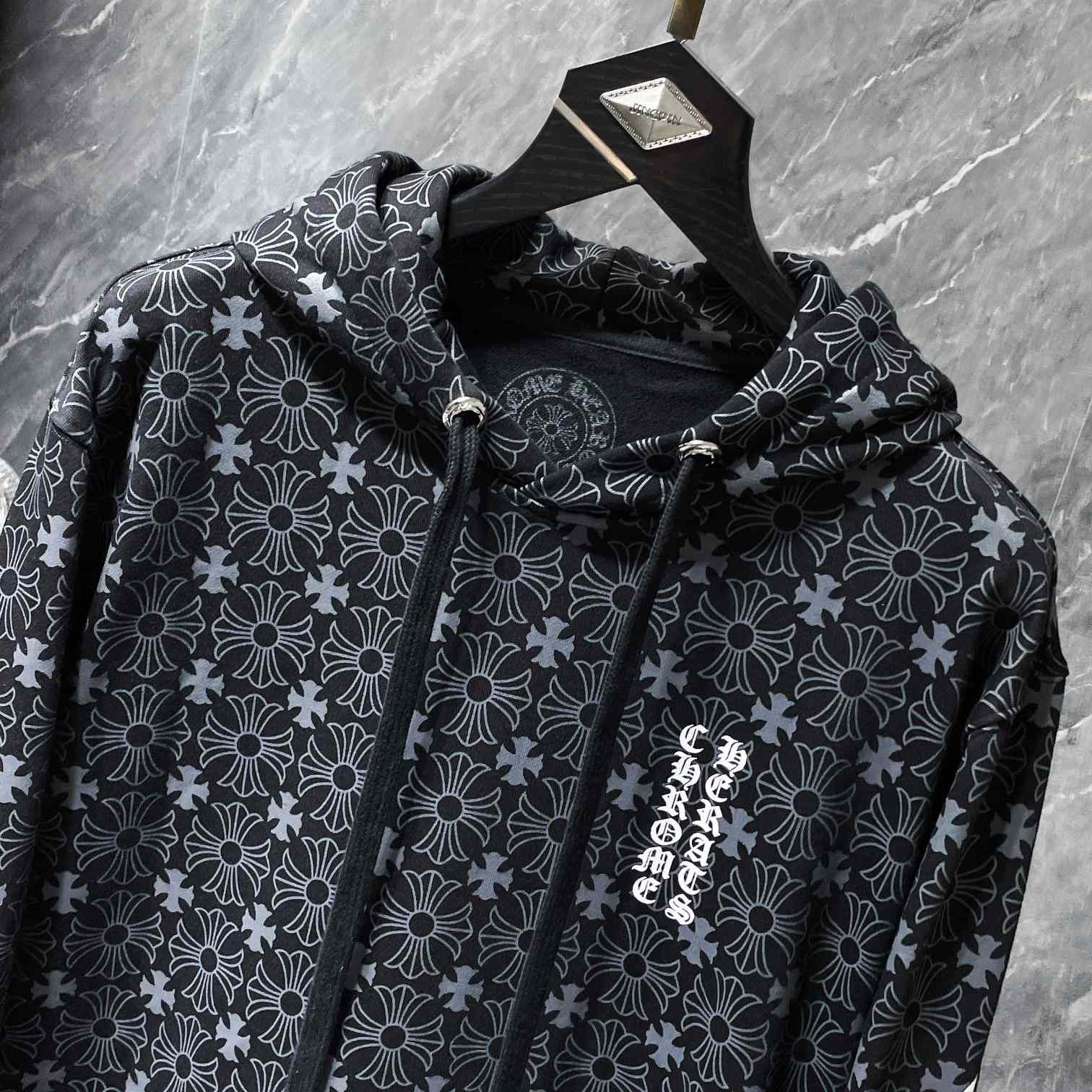 Chrome Hearts Horseshoe  Hoodie - DopestKickz