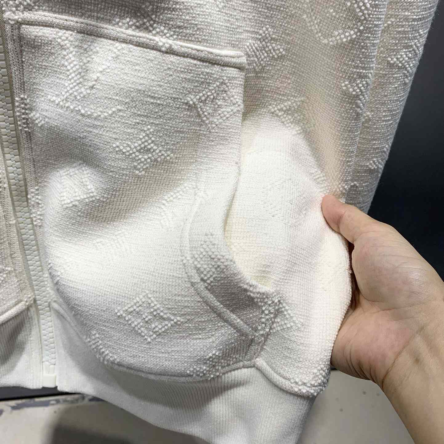 Louis Vuitton Monogram Zip Through Hoodie - DopestKickz