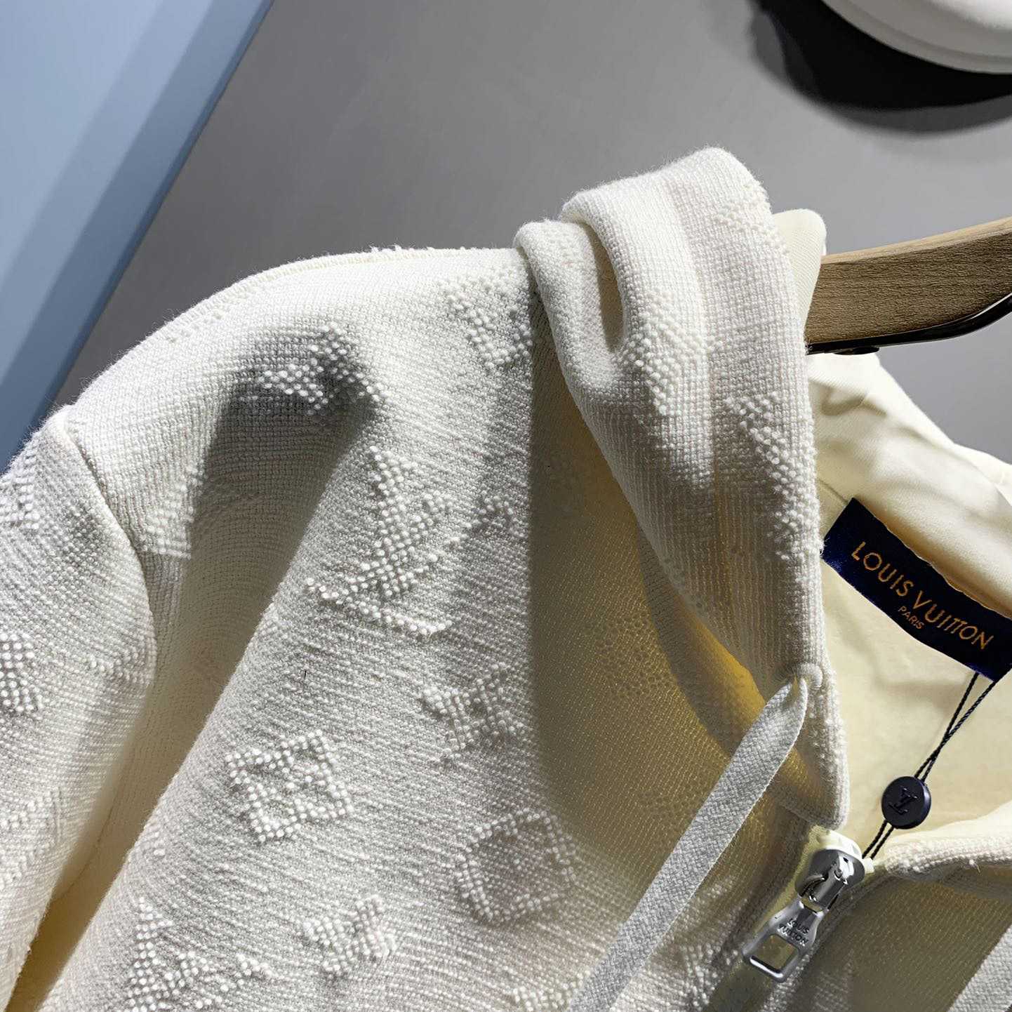 Louis Vuitton Monogram Zip Through Hoodie - DopestKickz