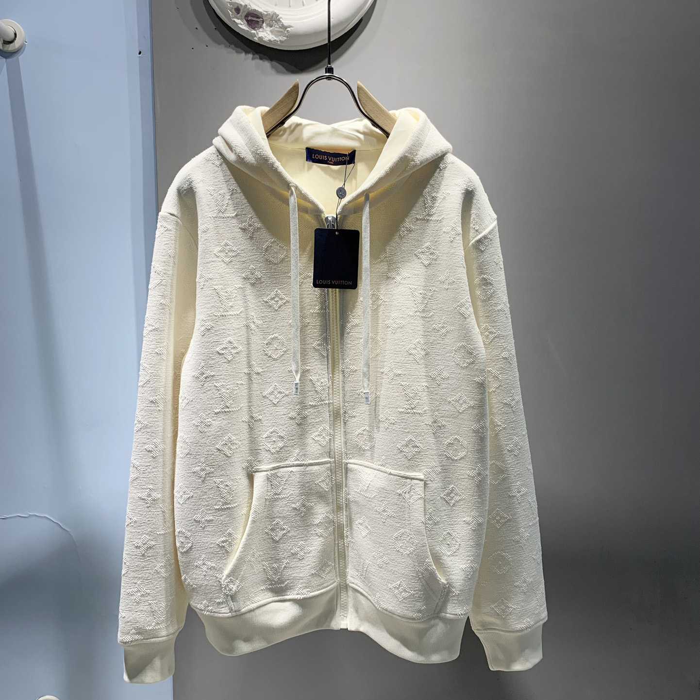 Louis Vuitton Monogram Zip Through Hoodie - DopestKickz