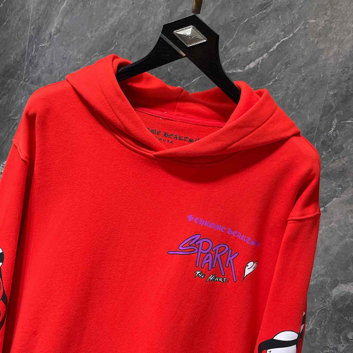 Chrome Hearts × Matty Boy 'Spark The Heart' Hoodie - DopestKickz