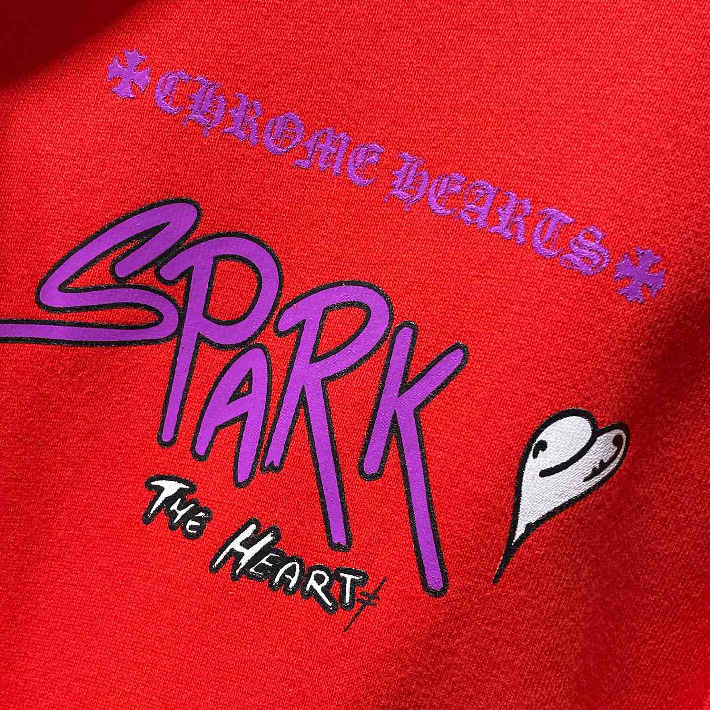 Chrome Hearts × Matty Boy 'Spark The Heart' Hoodie - DopestKickz
