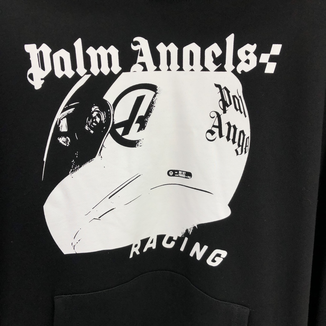 Palm Angels Racing Helmet Hoodie - DopestKickz