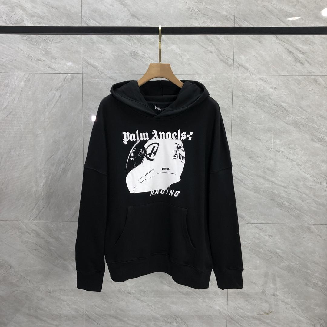 Palm Angels Racing Helmet Hoodie - DopestKickz