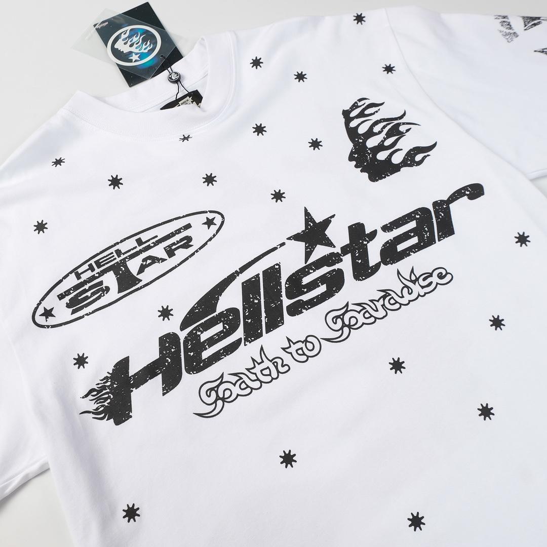 Hellstar Meteor Flame Limited Edition Long Sleeve T-Shirt - DopestKickz
