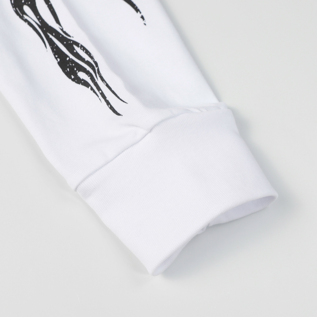 Hellstar Meteor Flame Limited Edition Long Sleeve T-Shirt - DopestKickz