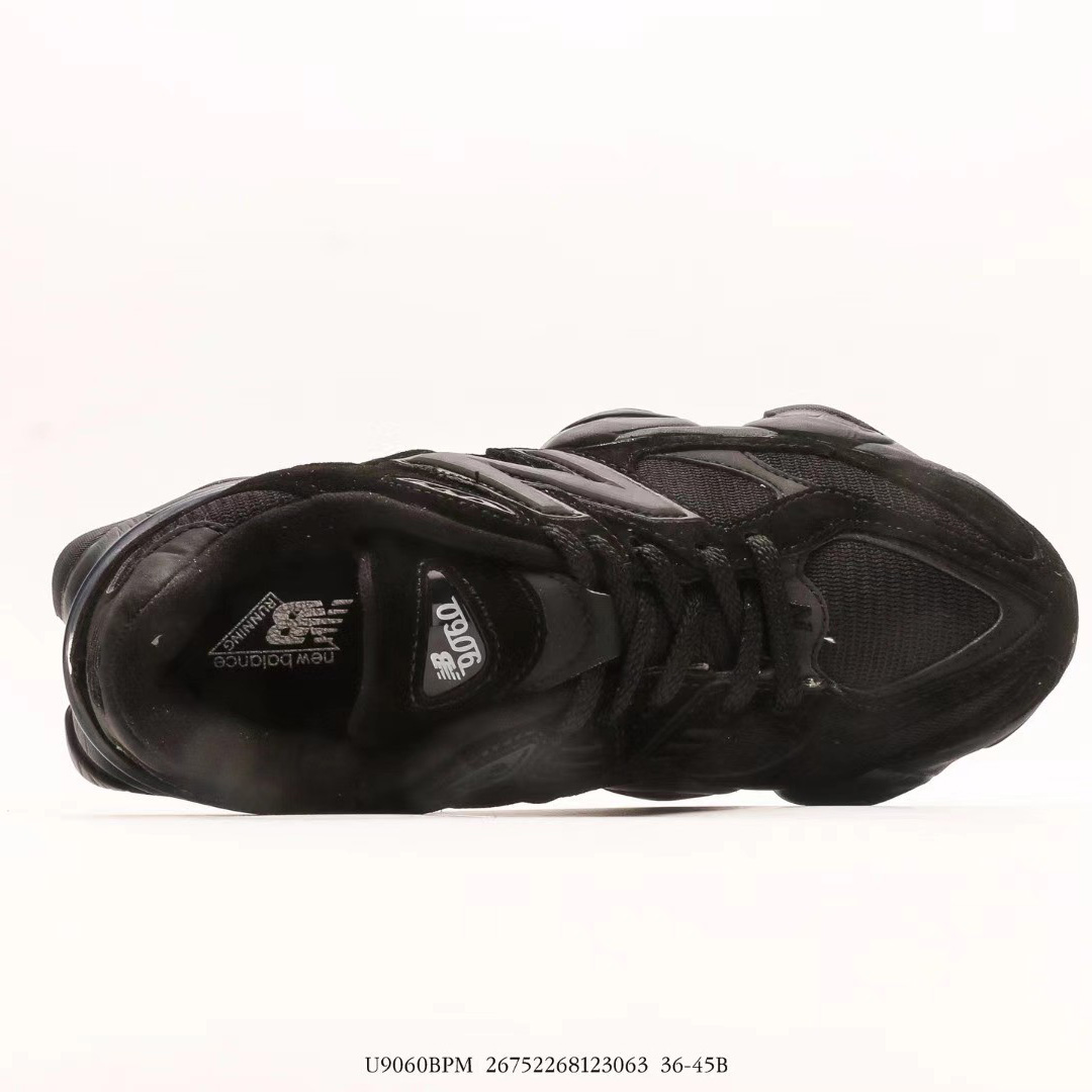 New Balance NB 9060  “Triple Black”  Sneakers      U9060BPM - DopestKickz