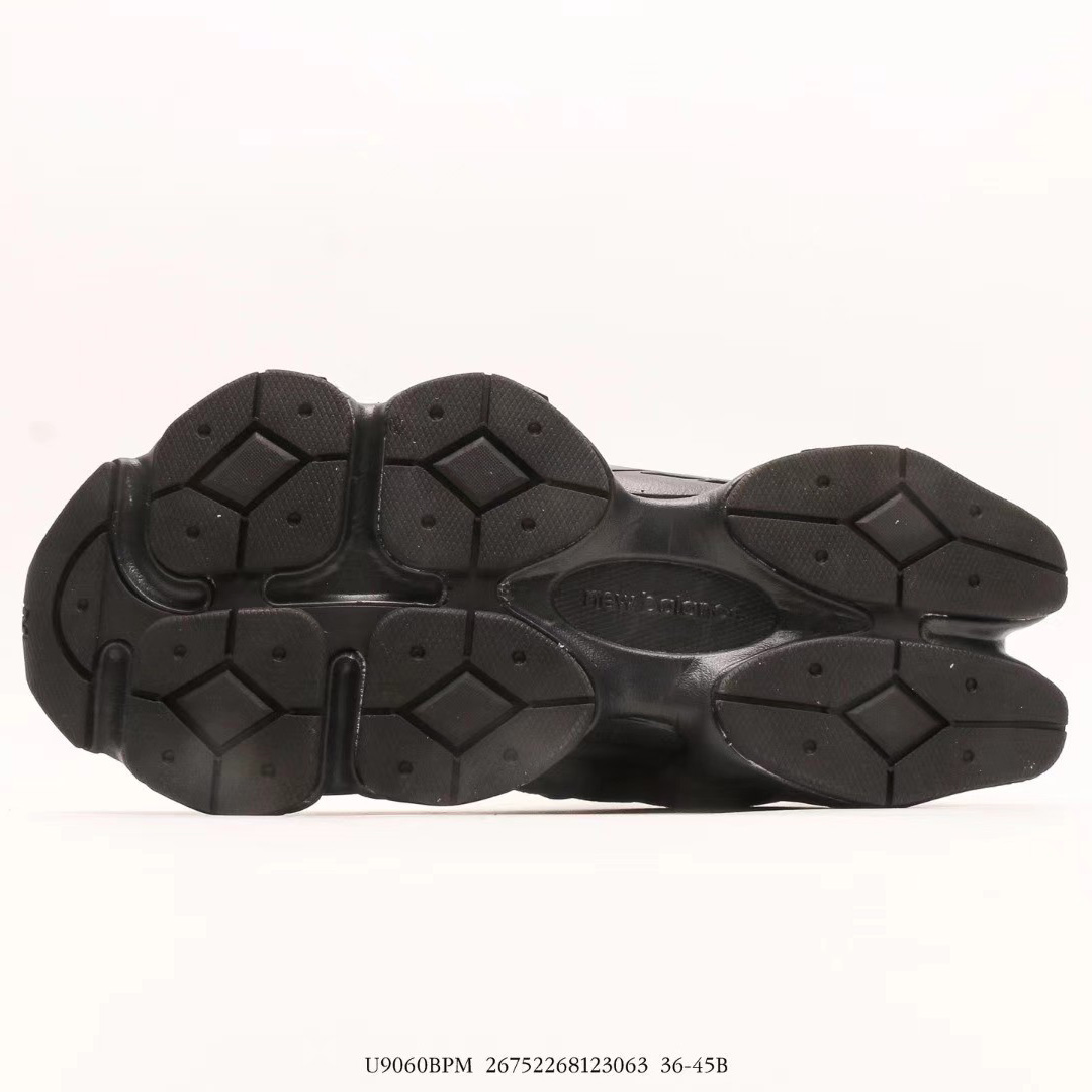 New Balance NB 9060  “Triple Black”  Sneakers      U9060BPM - DopestKickz