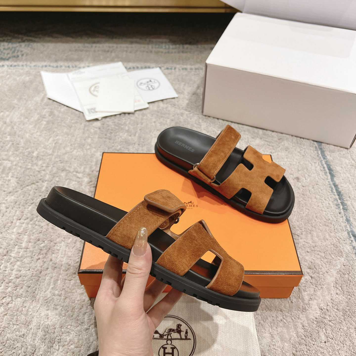 Hermes Chypre Sandal - DopestKickz