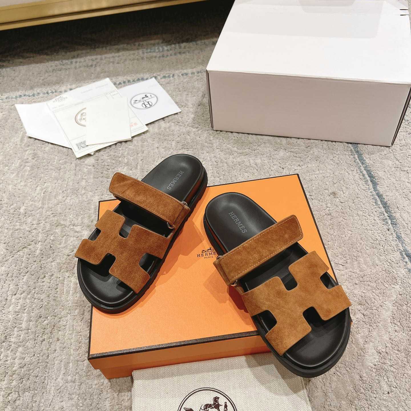 Hermes Chypre Sandal - DopestKickz