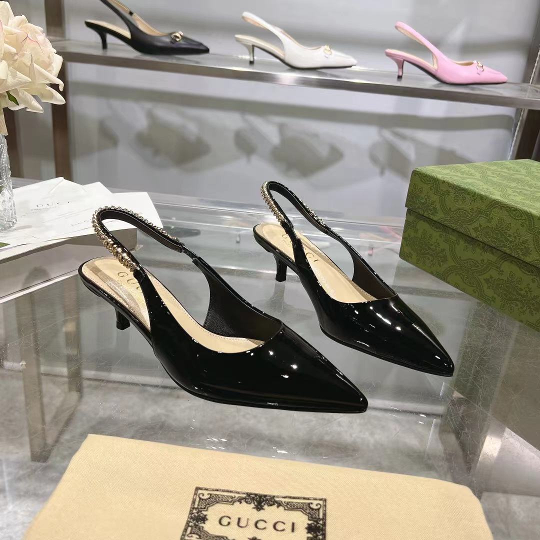 Gucci Signoria Slingback Pump - DopestKickz