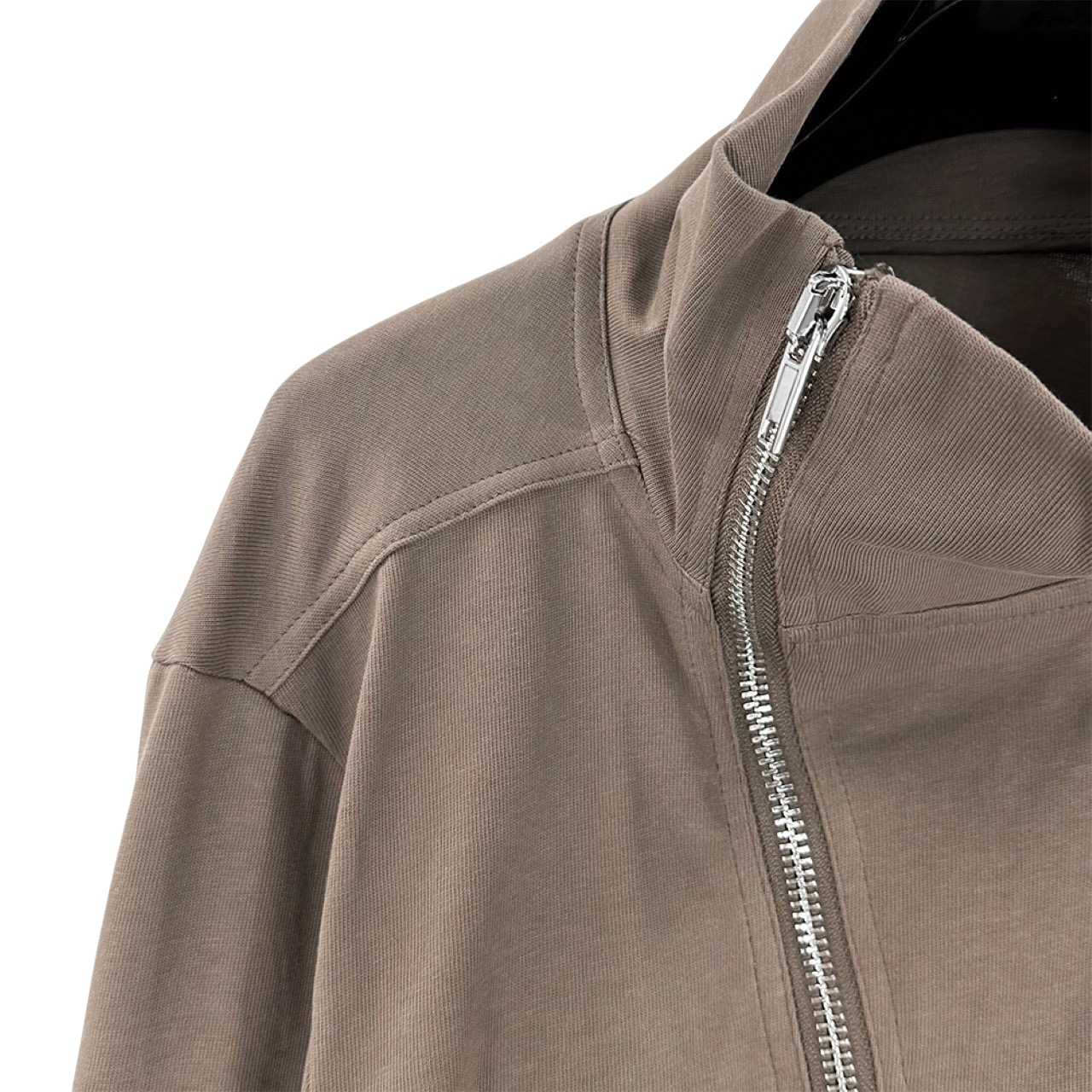 Rick Owens Off-centre Zip-up Jacket - DopestKickz