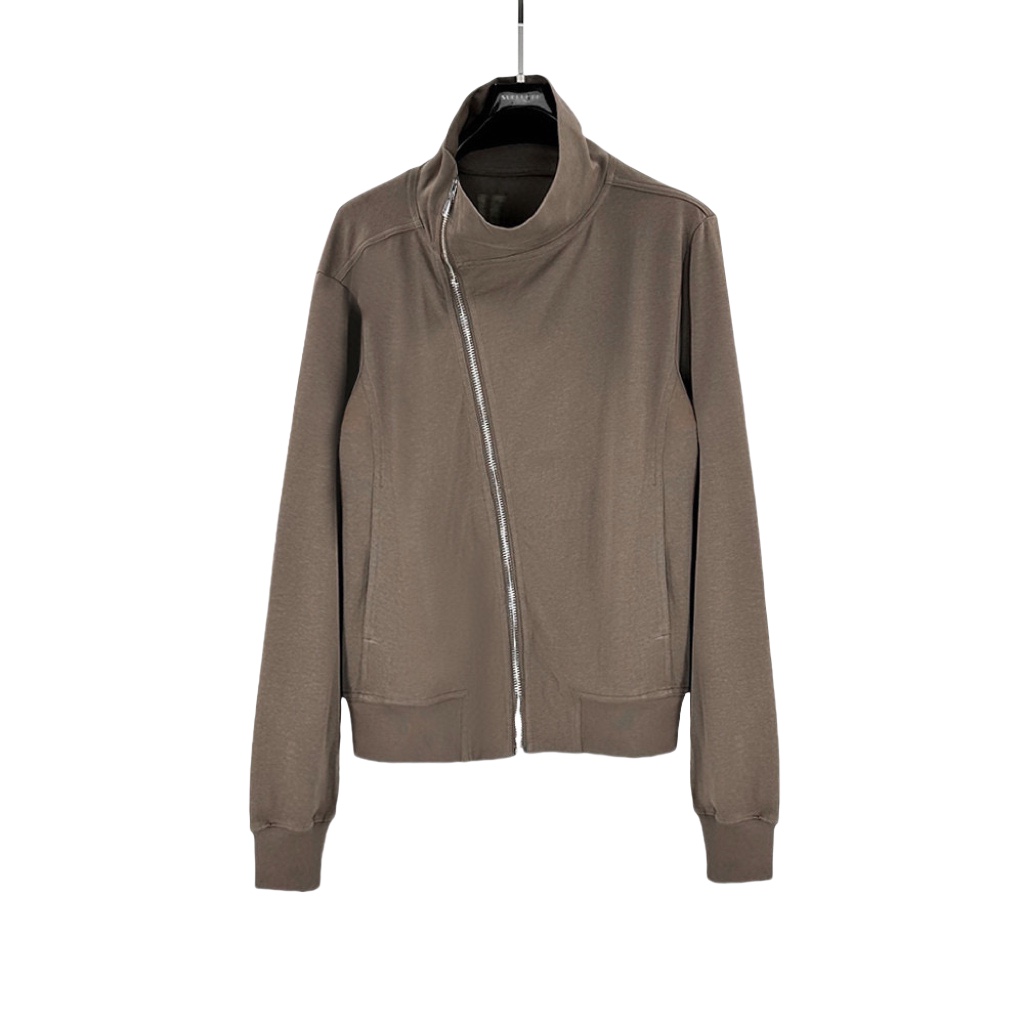 Rick Owens Off-centre Zip-up Jacket - DopestKickz