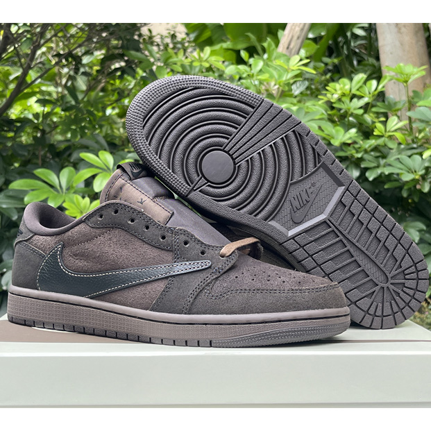 Travis Scott x Jordan Air Jordan 1 Low OG “Velvet Brown” Sneaker     DM7866-202 - DopestKickz