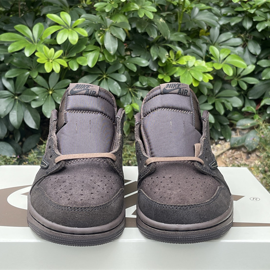 Travis Scott x Jordan Air Jordan 1 Low OG “Velvet Brown” Sneaker     DM7866-202 - DopestKickz
