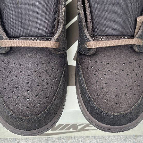 Travis Scott x Jordan Air Jordan 1 Low OG “Velvet Brown” Sneaker     DM7866-202 - DopestKickz