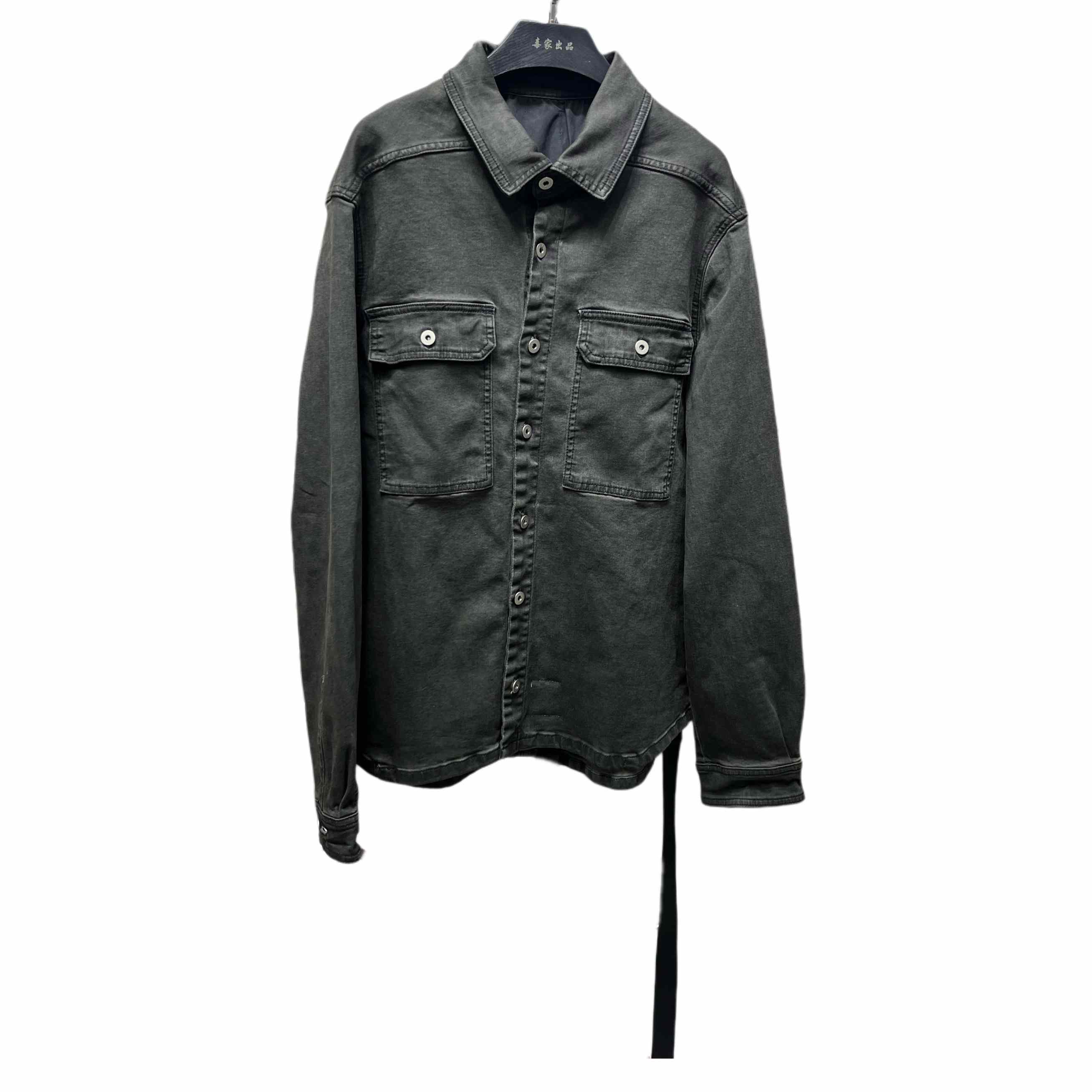 Rick Owens DRKSHDW Garment-dyed Shirt Jacket - DopestKickz