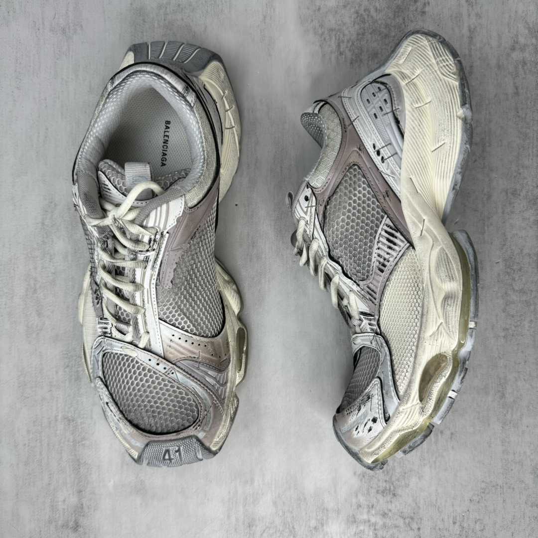 Balenciaga Stapler Sneaker In Beige/grey  - DopestKickz