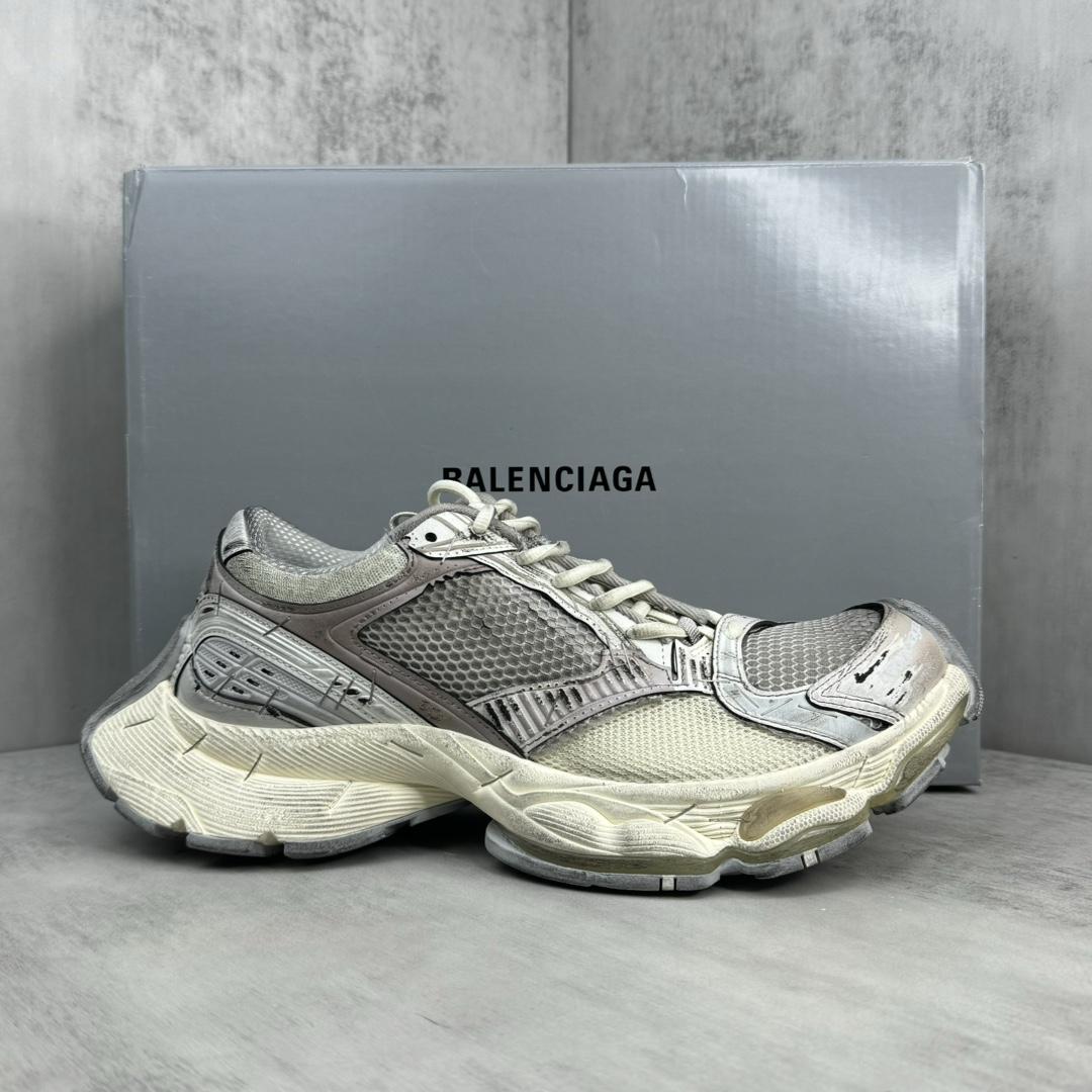 Balenciaga Stapler Sneaker In Beige/grey  - DopestKickz