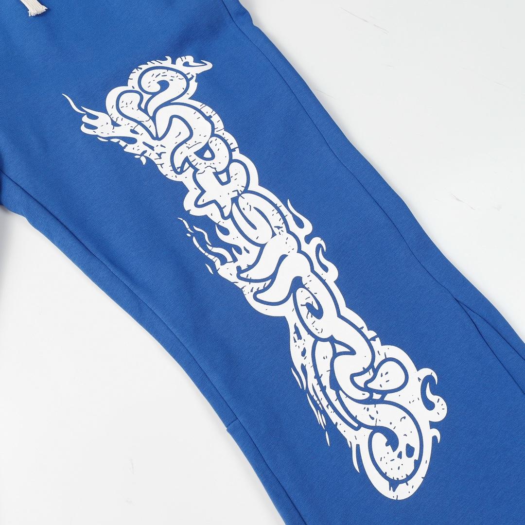 Hellstar Capsule 4 Blue Sweatpants - DopestKickz