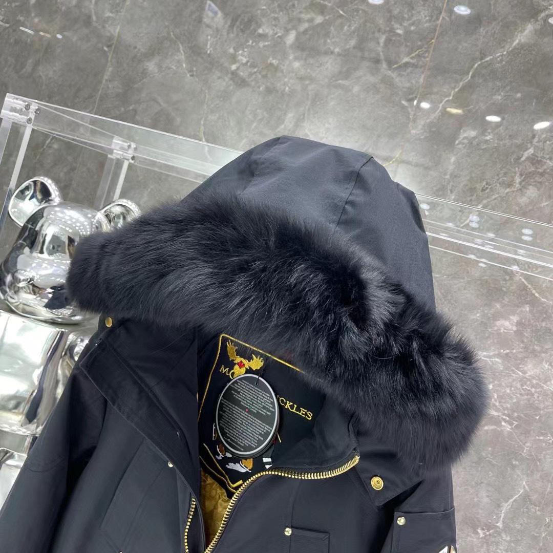 Moose Knuckles Gold Series Little Rapids Bomber Jacket - DopestKickz