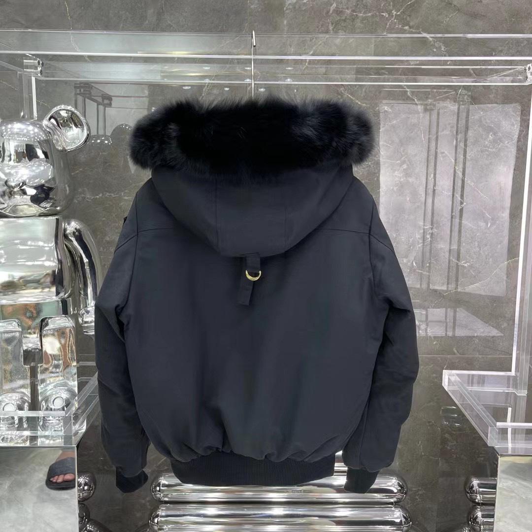 Moose Knuckles Gold Series Little Rapids Bomber Jacket - DopestKickz