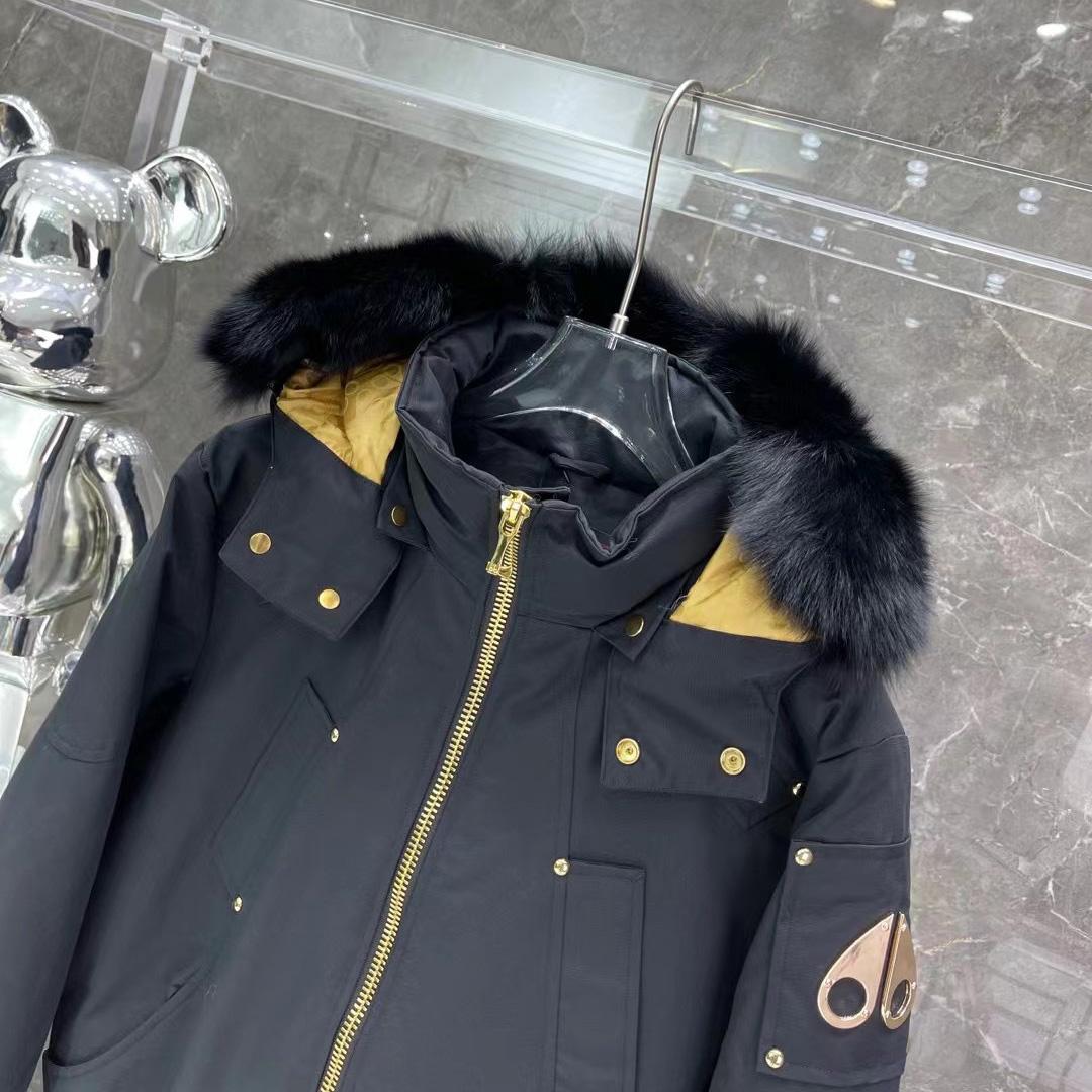 Moose Knuckles Gold Series Little Rapids Bomber Jacket - DopestKickz