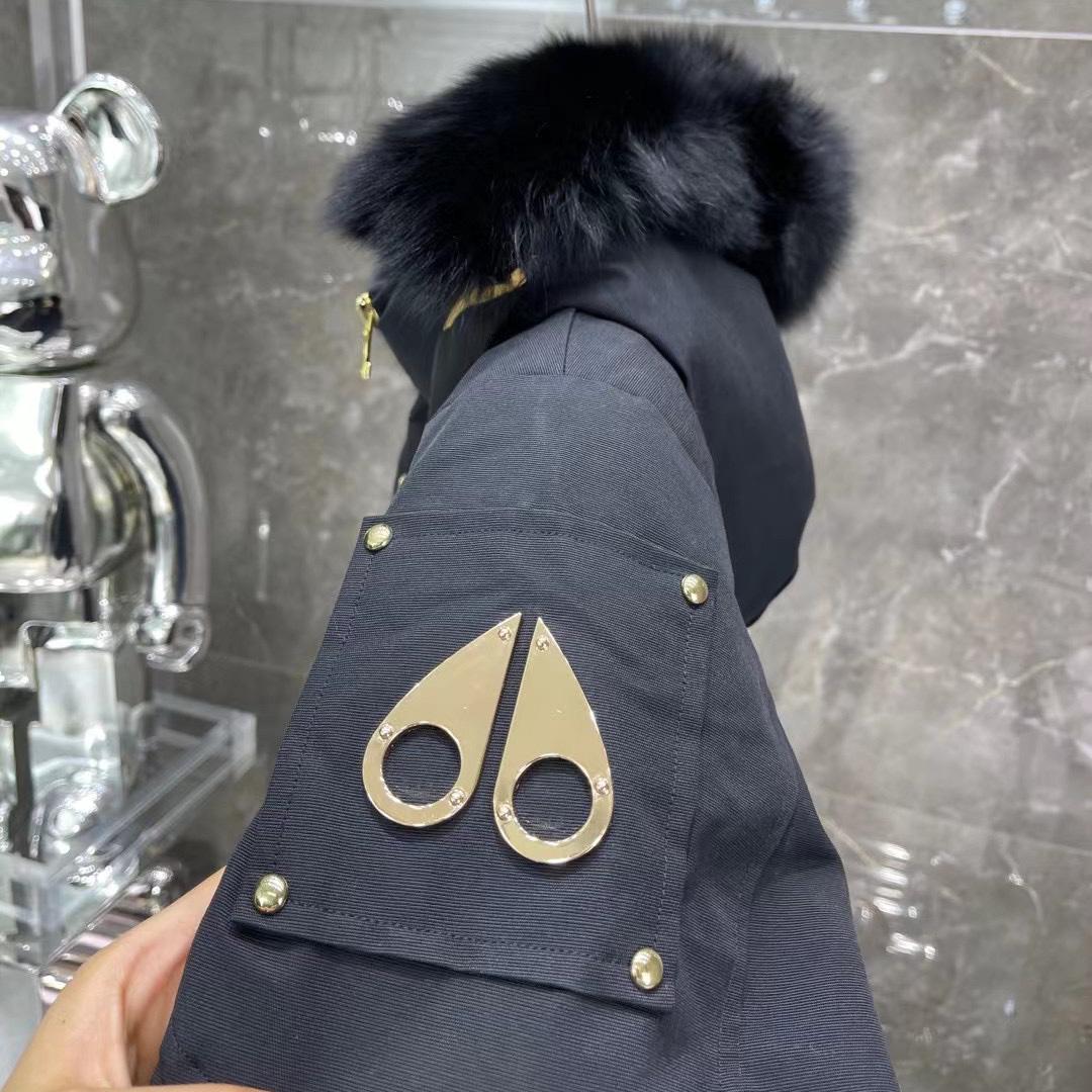 Moose Knuckles Gold Series Little Rapids Bomber Jacket - DopestKickz