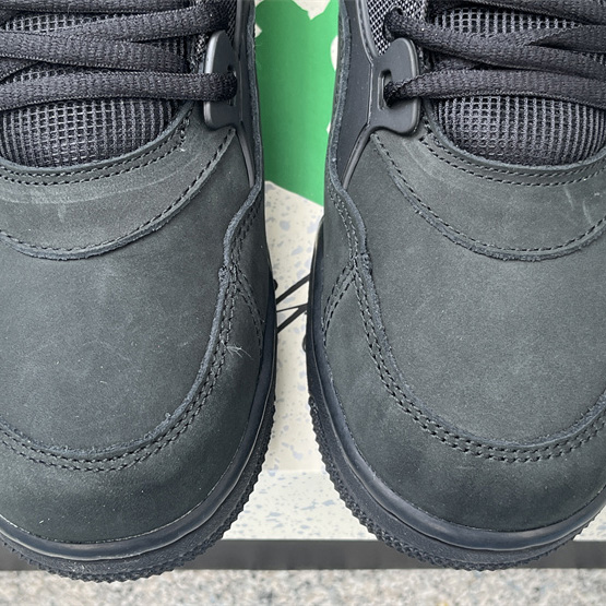 Air Jordan 4 RM “Black Cat” Sneakers     FQ7939-004 - DopestKickz