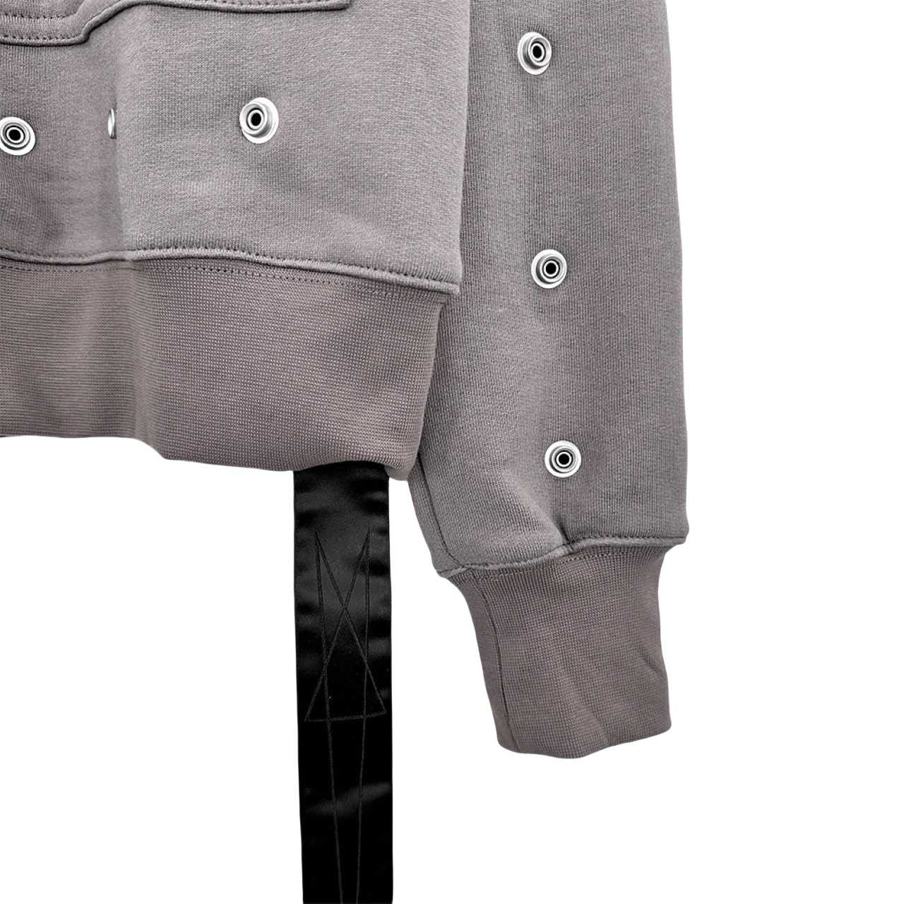 Rick Owens DRKSHDW Stud-detailing Zipped Hoodie - DopestKickz