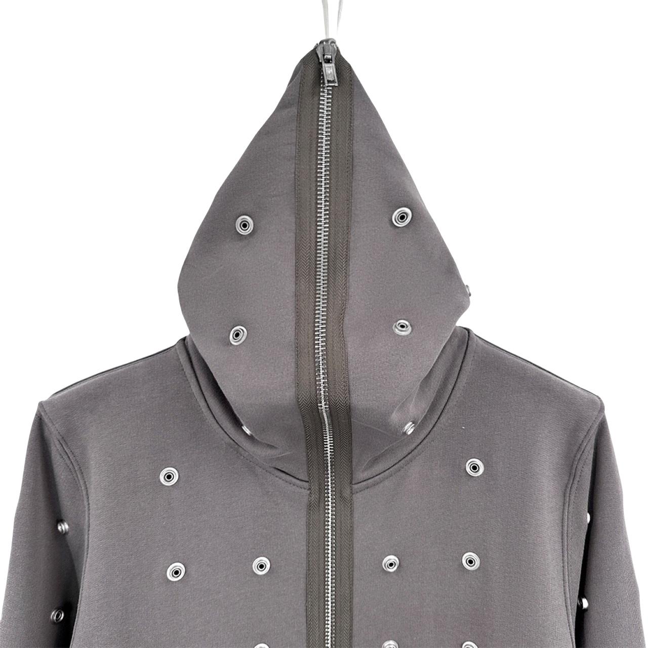 Rick Owens DRKSHDW Stud-detailing Zipped Hoodie - DopestKickz