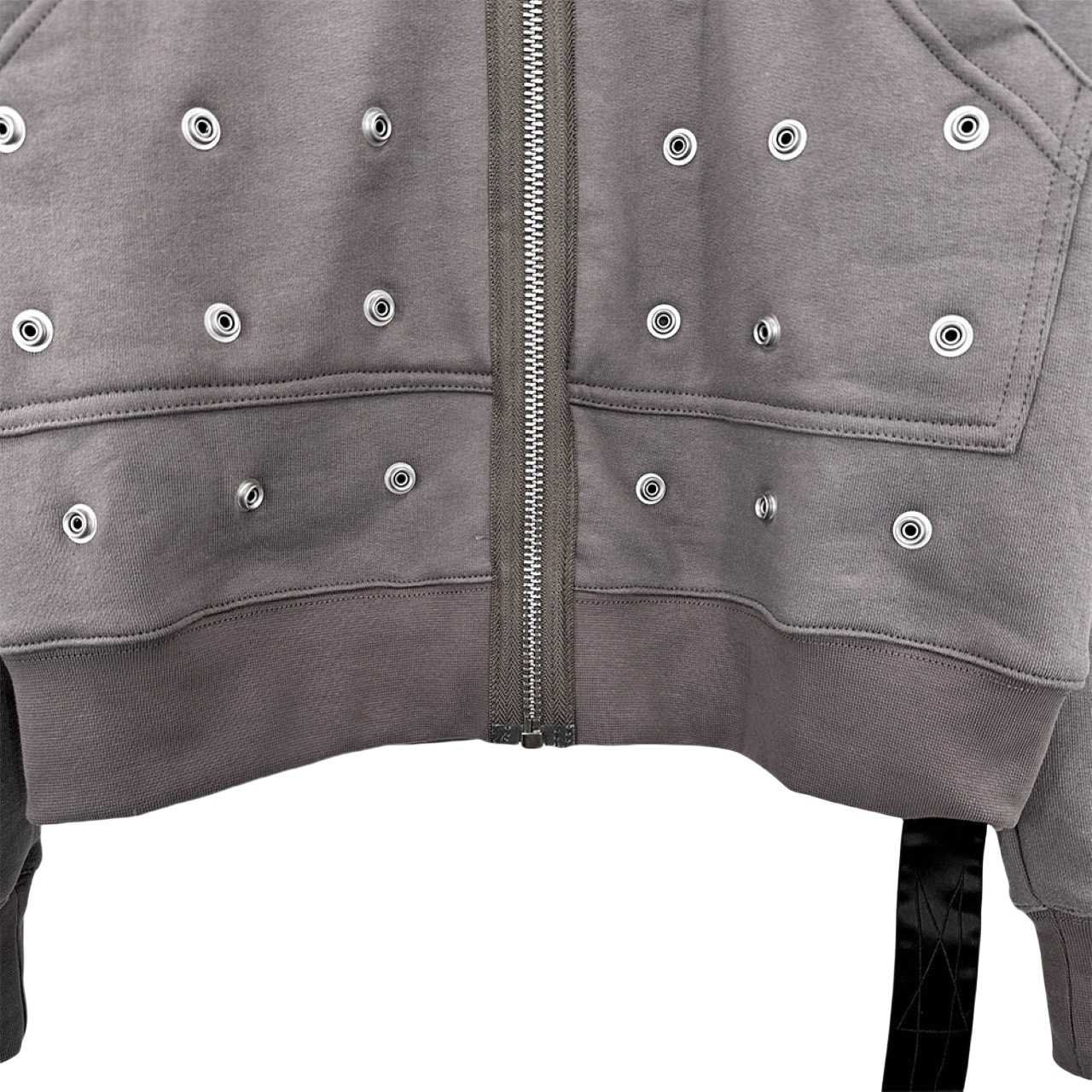 Rick Owens DRKSHDW Stud-detailing Zipped Hoodie - DopestKickz