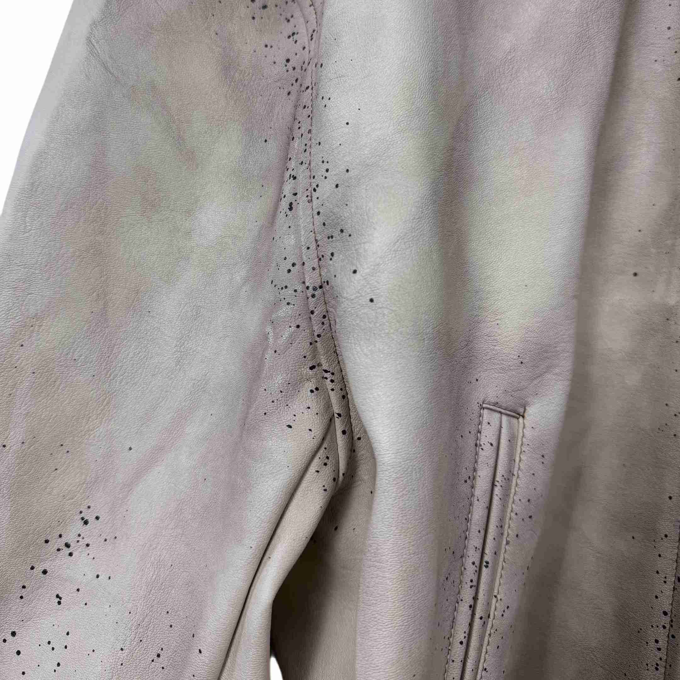 Enfants Riches Deprimes Embroidered-motif Leather Jacket - DopestKickz