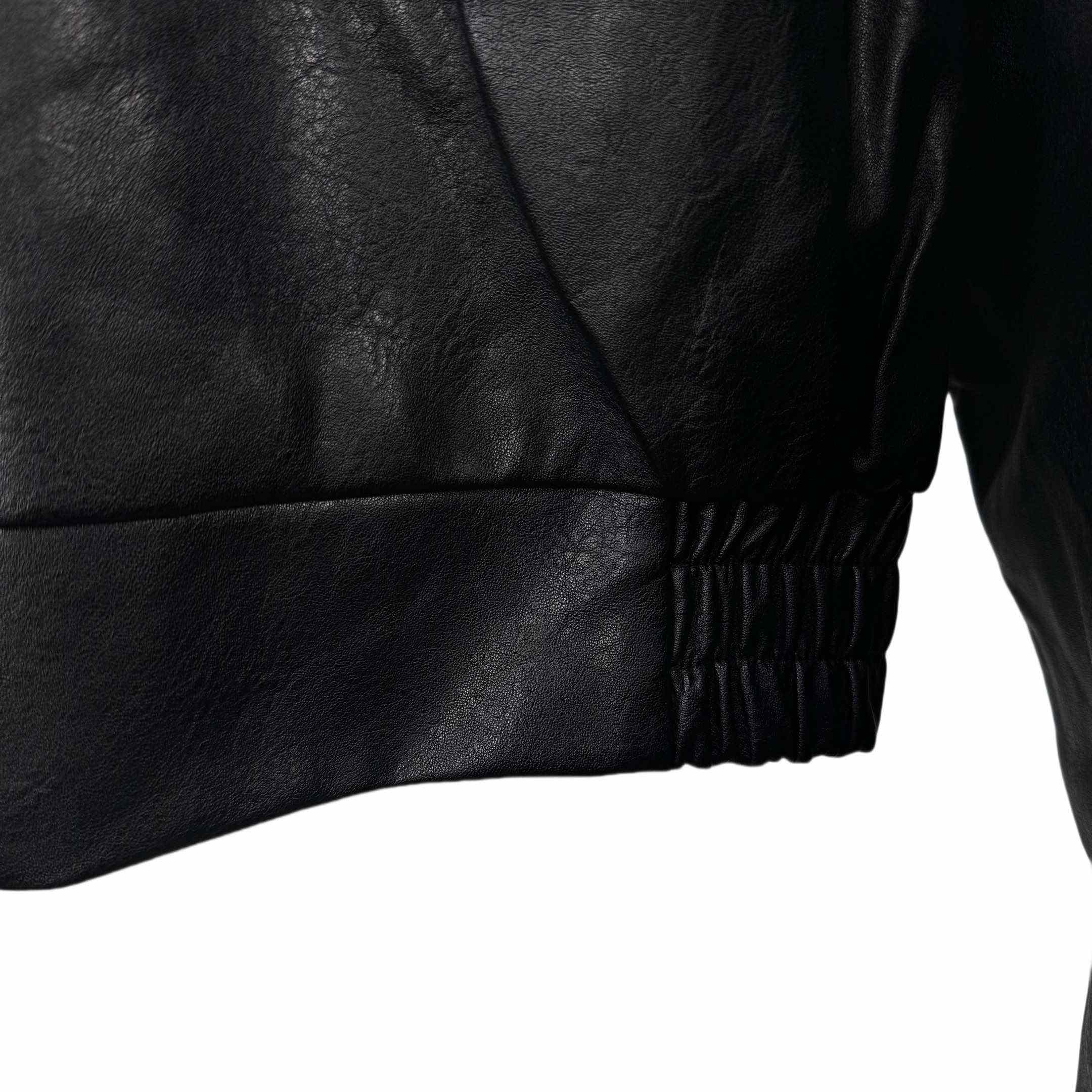 Enfants Riches Deprimes Opium Embroidered Leather Jacket - DopestKickz