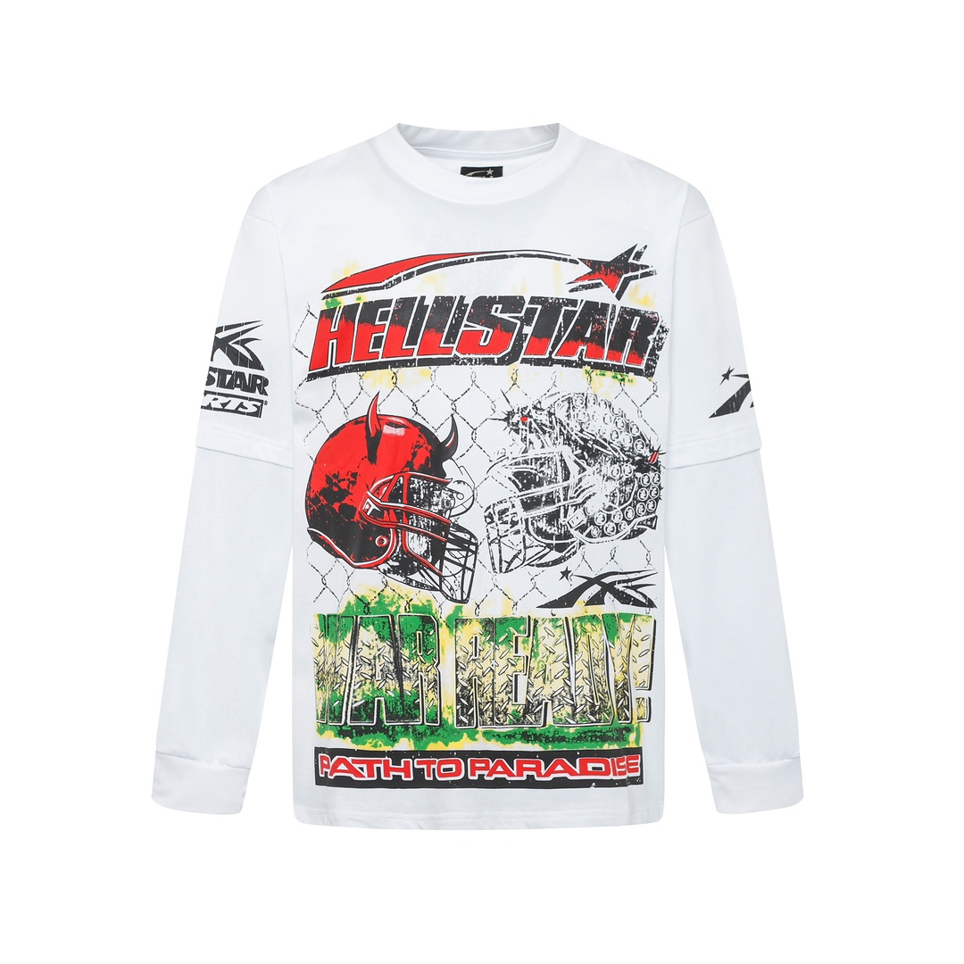 Hellstar War Ready! Long Sleeve T-Shirt - DopestKickz