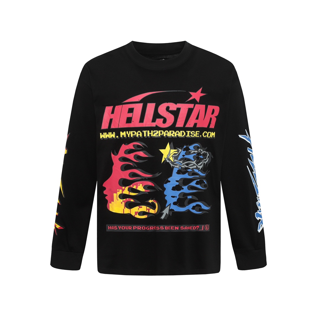Hellstar Pixel Long Sleeve T-Shirt - DopestKickz