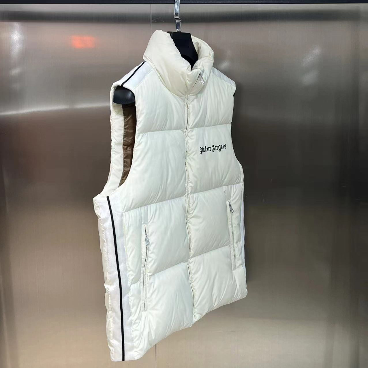 Moncler x Palm Angels Rodman Padded Gilet - DopestKickz