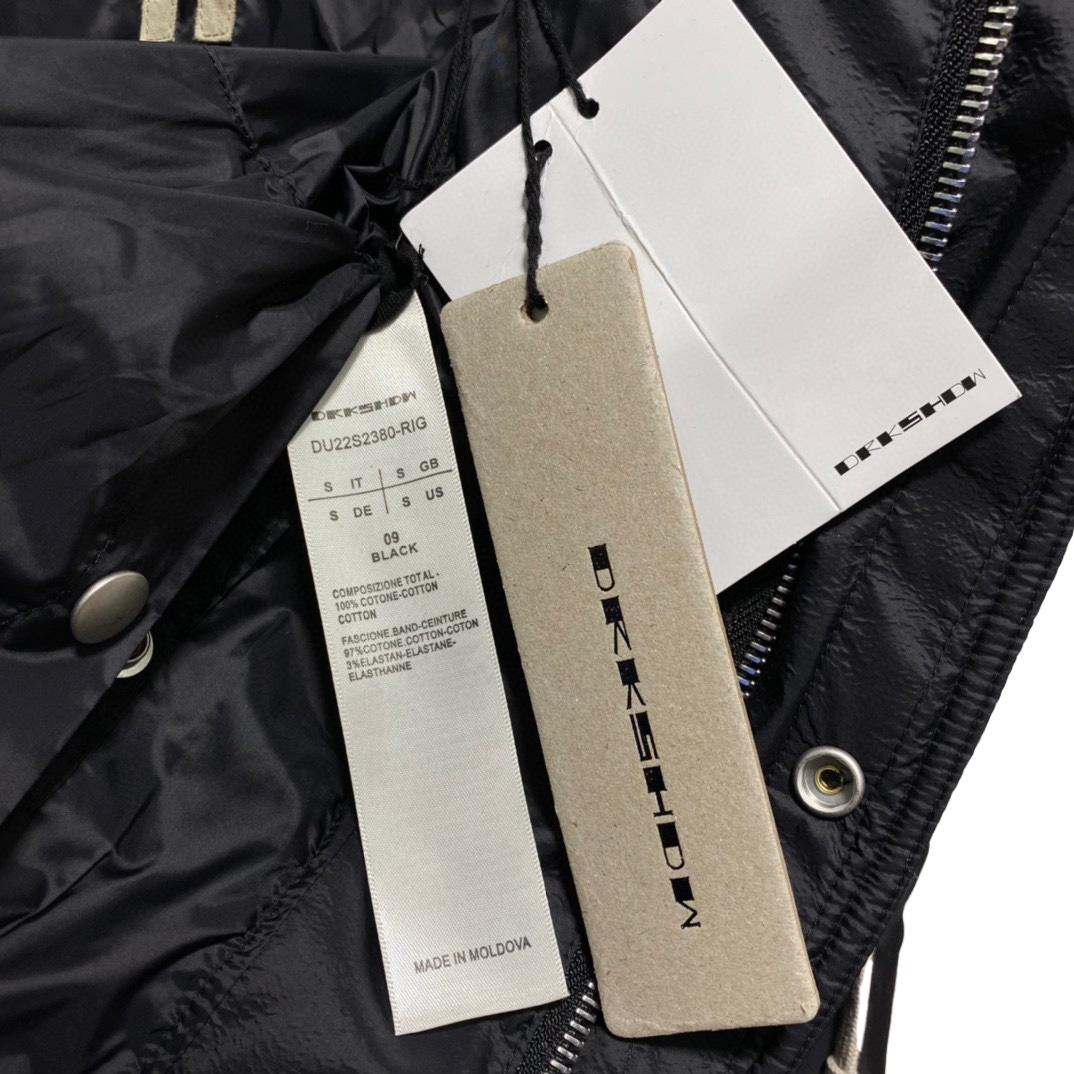 Rick Owens DRKSHDW Fishtail Parka - DopestKickz