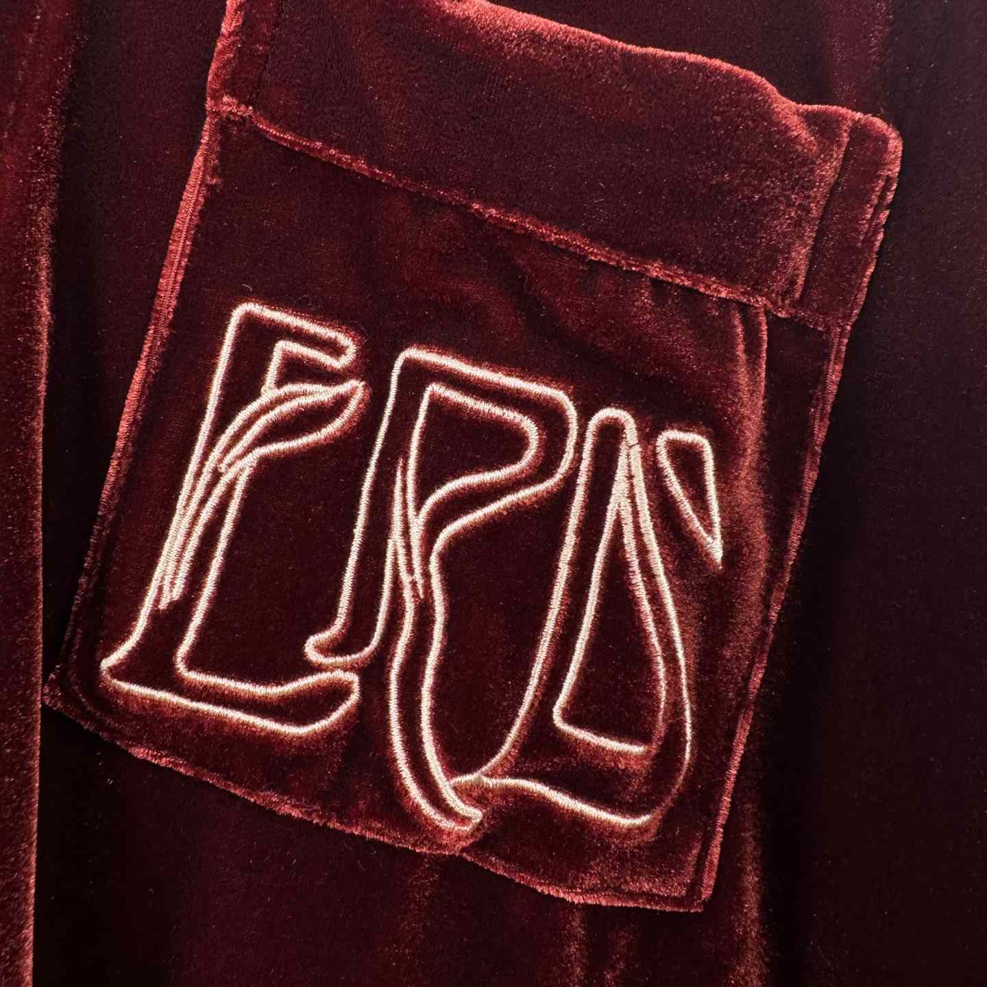 Enfants Riches Deprimes Red Velvet Shirt Coat - DopestKickz