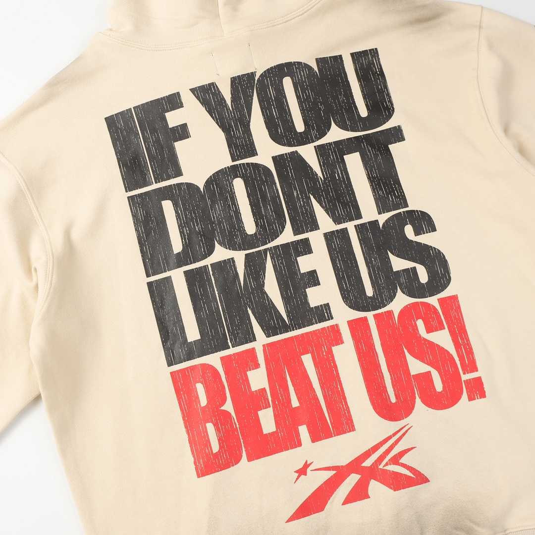 Hellstar If You Dont Like Us Beat Us Hoodie - DopestKickz