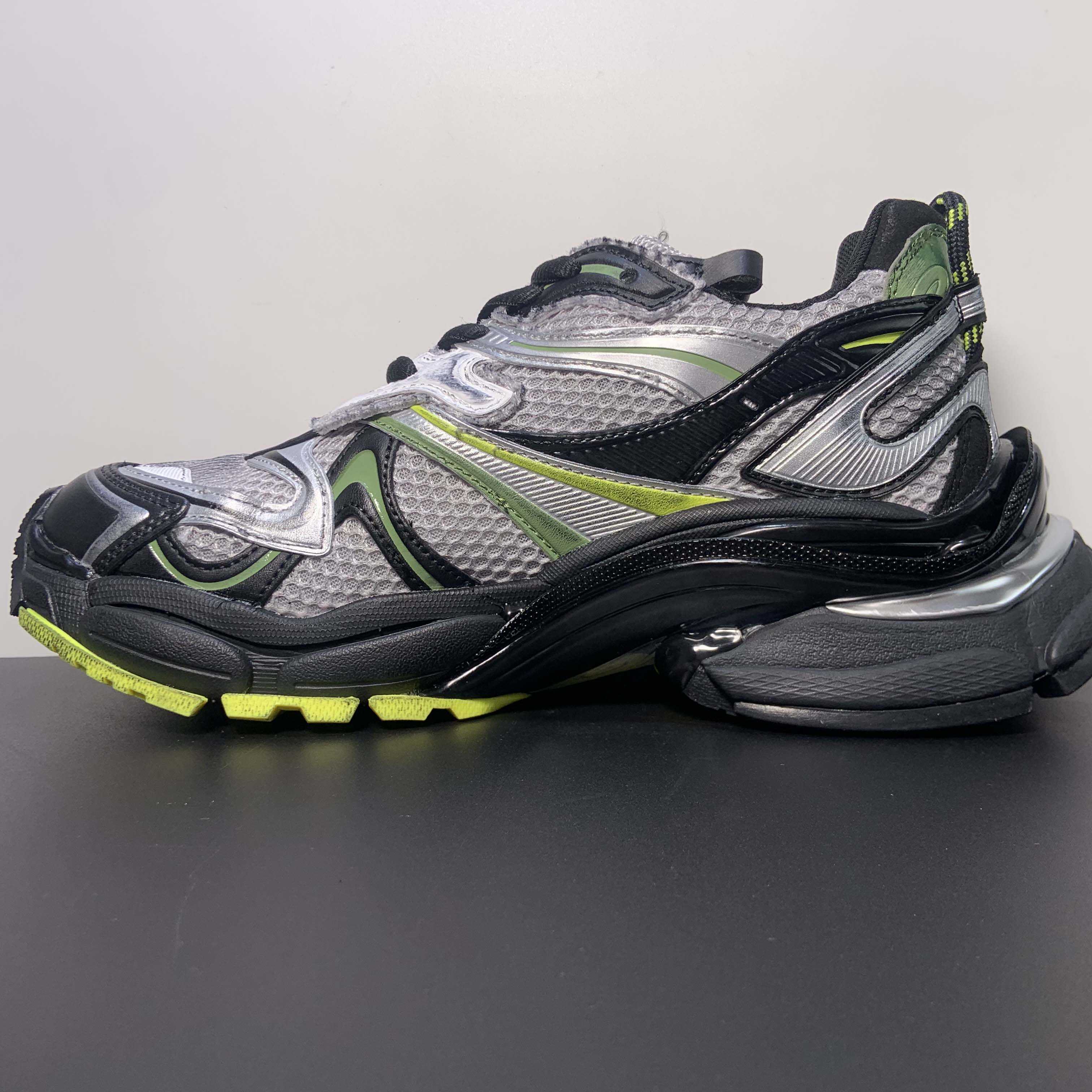 Balenciaga Runner 2.0 Sneaker In Silver - DopestKickz