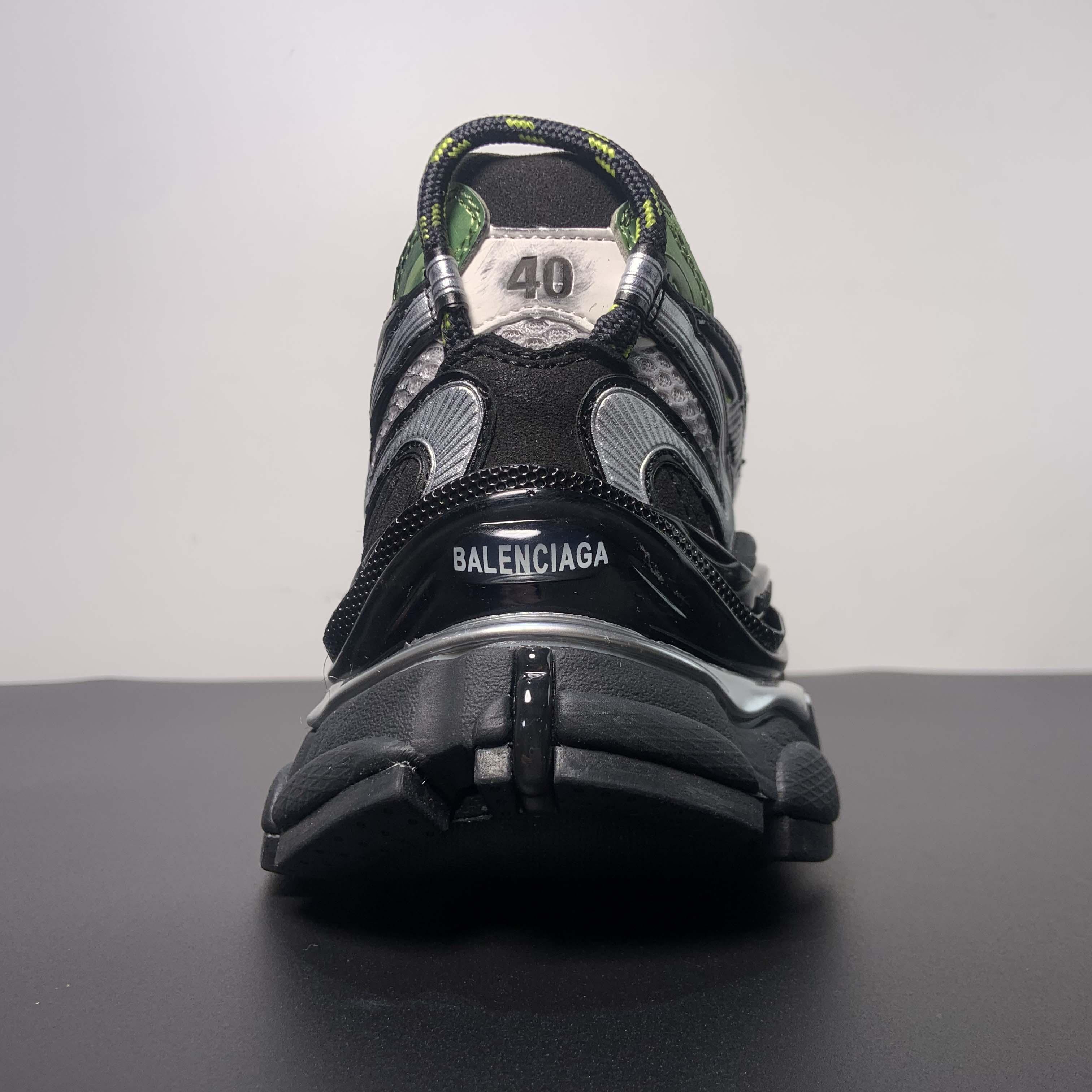 Balenciaga Runner 2.0 Sneaker In Silver - DopestKickz