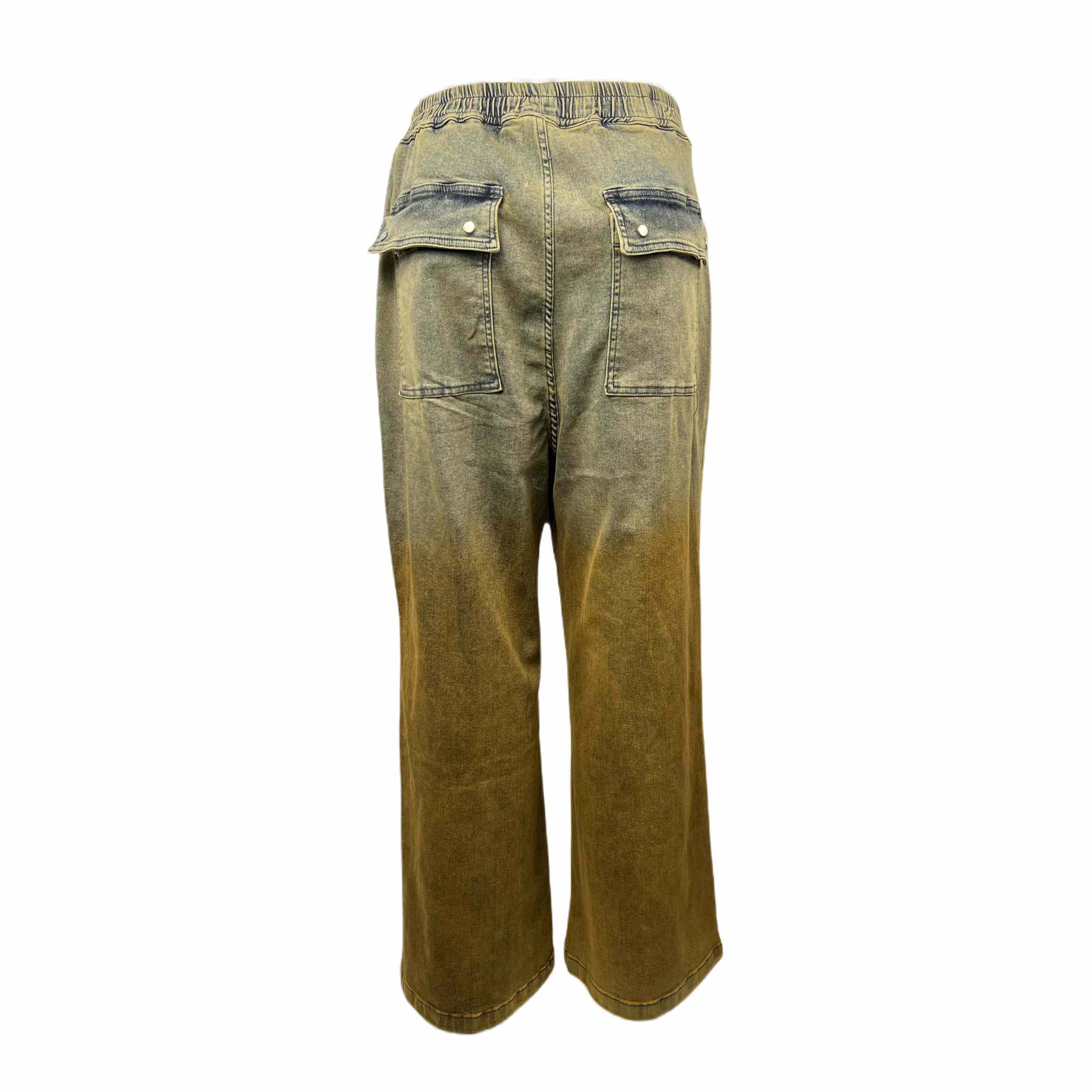 Rick Owens DRKSHDW Geth Belas Wide-leg Jeans - DopestKickz