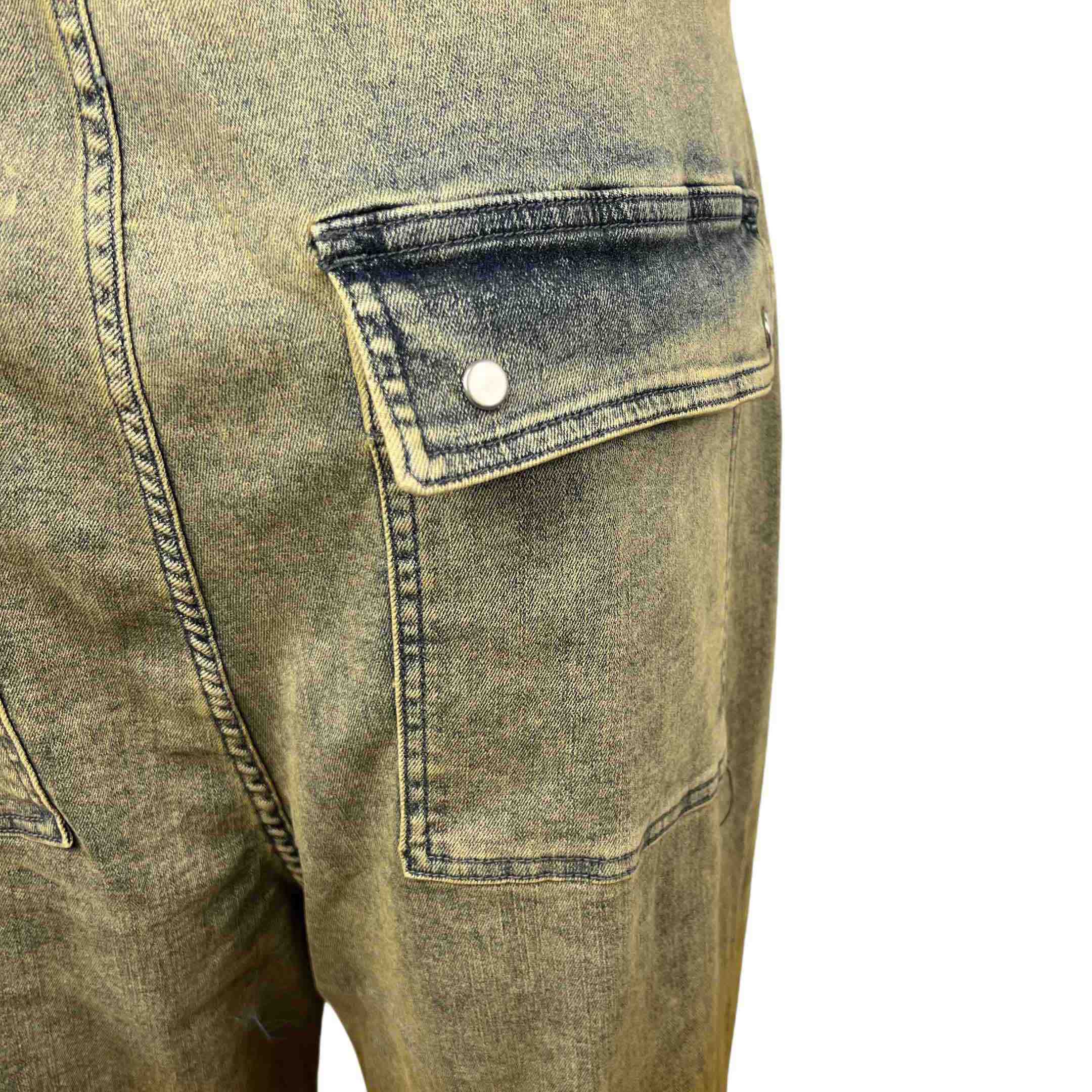 Rick Owens DRKSHDW Geth Belas Wide-leg Jeans - DopestKickz